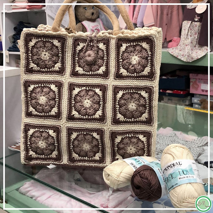 granny bag 1 Granny bag all'uncinetto - KIT BASIC LUX MONDIAL - immagine 1